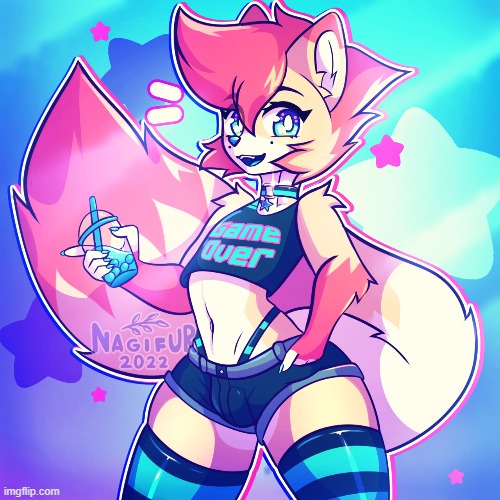 By nagifur | image tagged in furry,femboy,cute | made w/ Imgflip meme maker