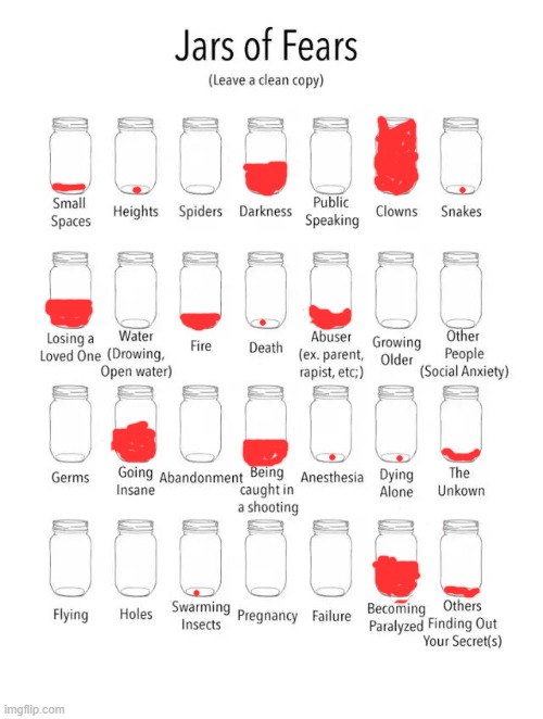 yes | image tagged in jar of fears clear version | made w/ Imgflip meme maker