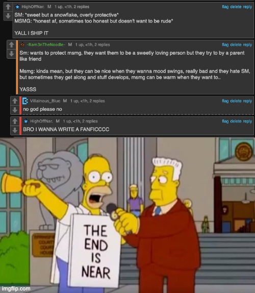 it's over | image tagged in homer simpson the end is near | made w/ Imgflip meme maker