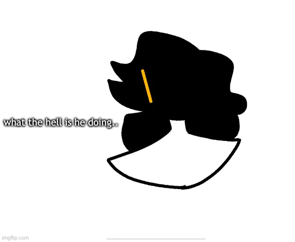 andddd- the lore start, cinna sees SM coming to the MS complex but they make a noise, SM walks off | what the hell is he doing.. | made w/ Imgflip meme maker