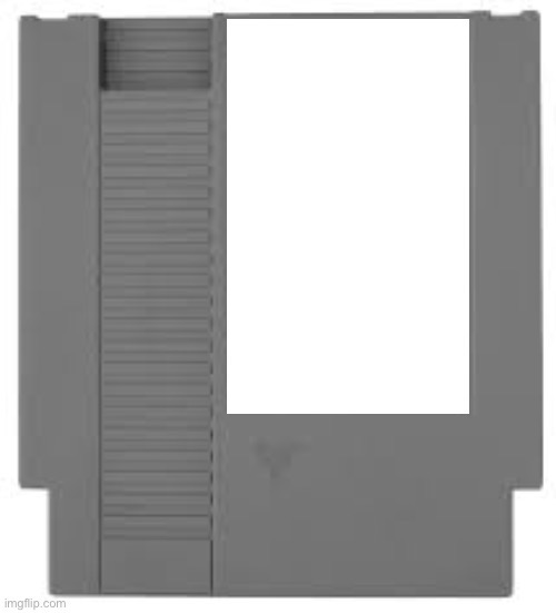 Nintendo entertainment system cartridge Blank Meme Template