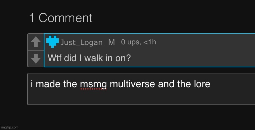 YEAH THATS RIGHT WHATEVER I SAY IS CANON | made w/ Imgflip meme maker