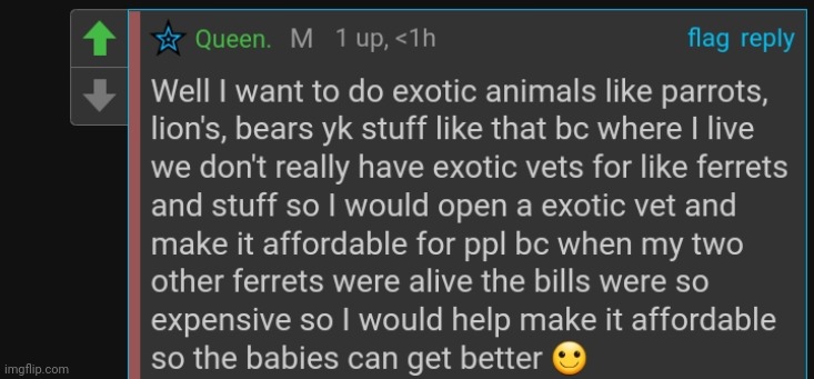 Call me a simp all you want but this warmed my heart and I thought is was adorable I like her when she's cute and not horny  .-. | made w/ Imgflip meme maker