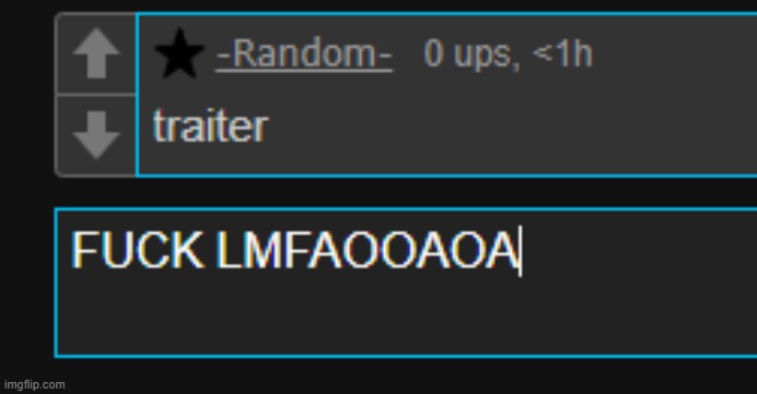 WHATS WORSE THEN A COMMENT BAN? MISSPELLING SMTH- ****TRAITOR | made w/ Imgflip meme maker