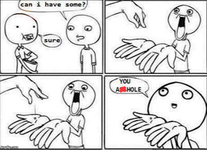 How people share food | image tagged in comics | made w/ Imgflip meme maker