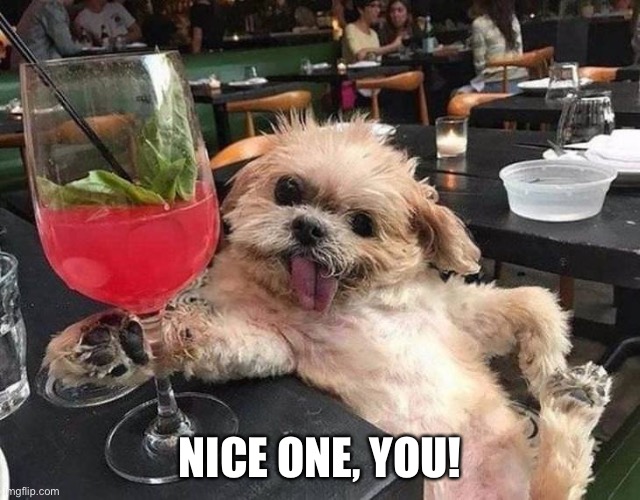 NICE ONE, YOU! | made w/ Imgflip meme maker