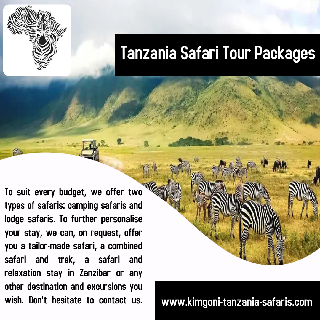 Tanzania Safari Tour Packages Blank Meme Template