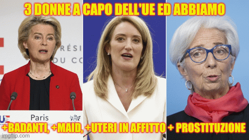 3 women to the EU | image tagged in gifs | made w/ Imgflip images-to-gif maker