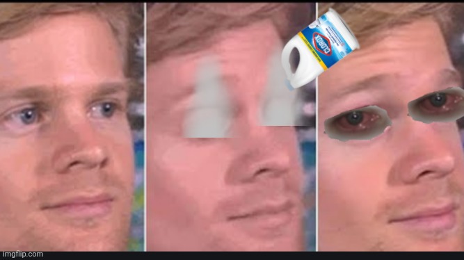 Remember Kids, Never Put Bleach In Your Eyes. | image tagged in first man to blink,bleach,clorox | made w/ Imgflip meme maker