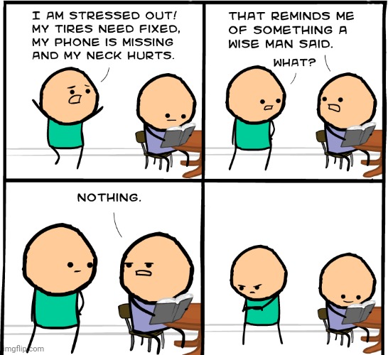 Nothing | image tagged in comics/cartoons,comics,comic,cyanide and happiness,nothing,wow look nothing | made w/ Imgflip meme maker