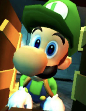 High Quality Luigi No B1tches Blank Meme Template
