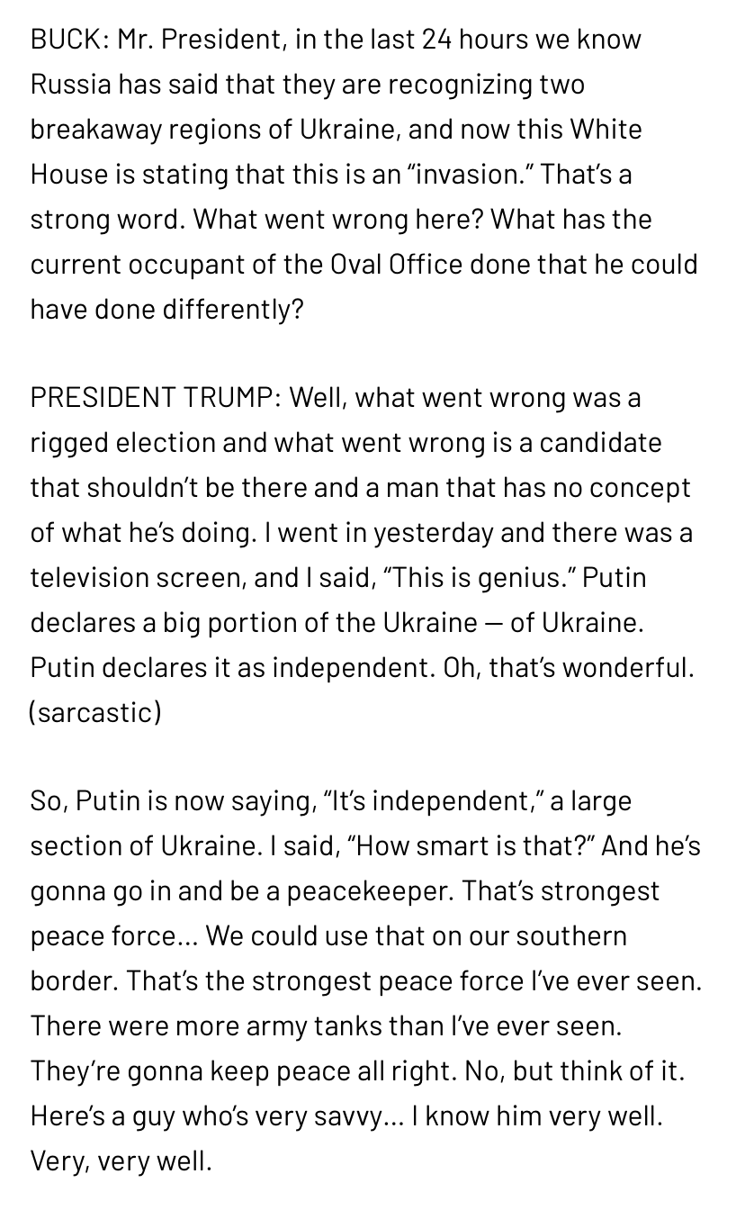 High Quality Trump praises Putin Blank Meme Template