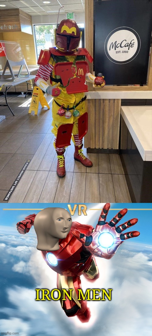 IRON MEN | image tagged in memes,funny,gifs,not actually gif | made w/ Imgflip meme maker