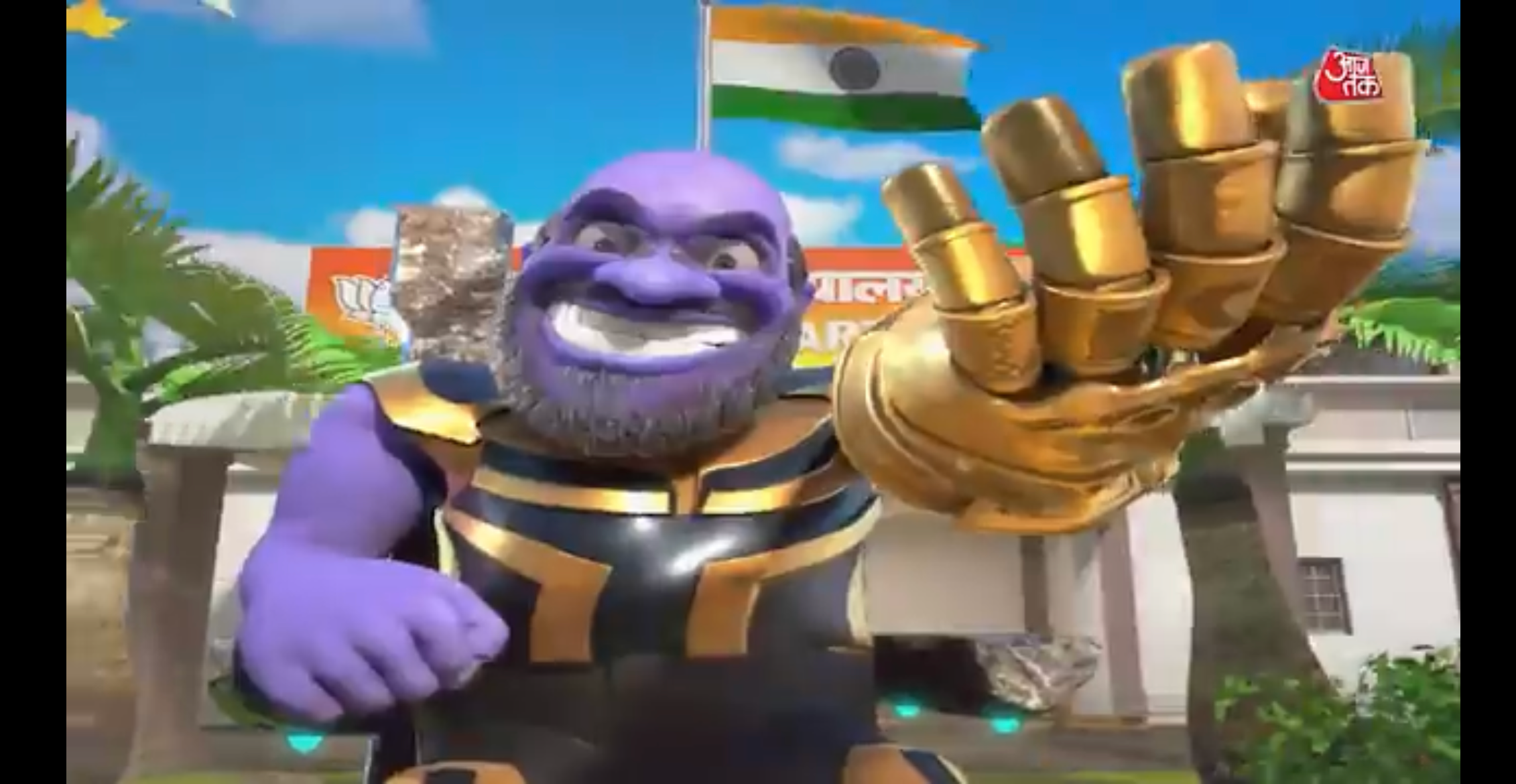 High Quality Indian thanos Blank Meme Template