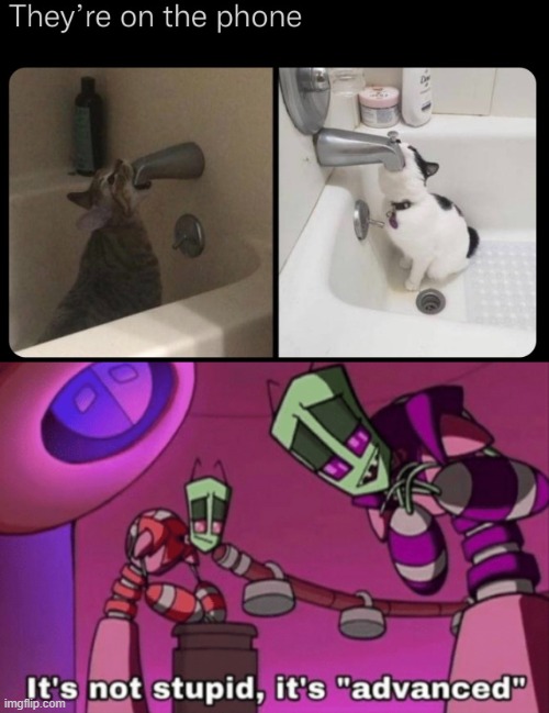 j | image tagged in it's not stupid it's advanced | made w/ Imgflip meme maker