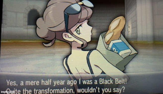 Quite a TRANSformation indeed! | image tagged in pokemon,memes,pokemon x and y,transgender,gaymer,transformation | made w/ Imgflip meme maker