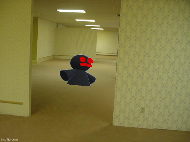 anybody who remembers funni man explores the backrooms gets my automatic respect | image tagged in the backrooms | made w/ Imgflip meme maker