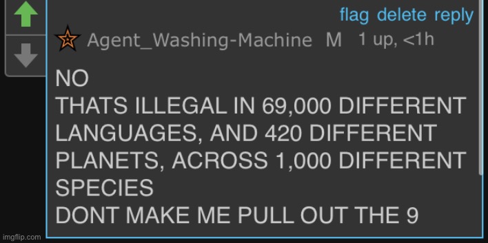 Dont make me pull out the 9 | image tagged in dont make me pull out the 9 | made w/ Imgflip meme maker