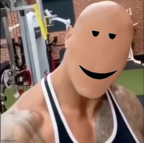 Da Rock chill face | image tagged in the rock | made w/ Imgflip meme maker