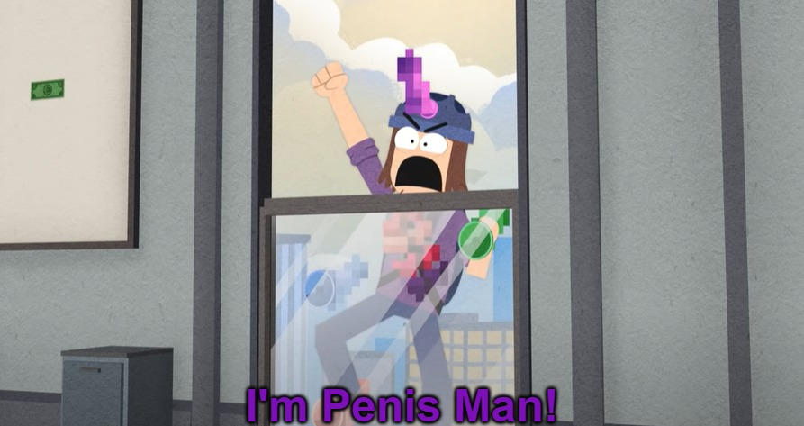 I'm Penis Man Blank Meme Template