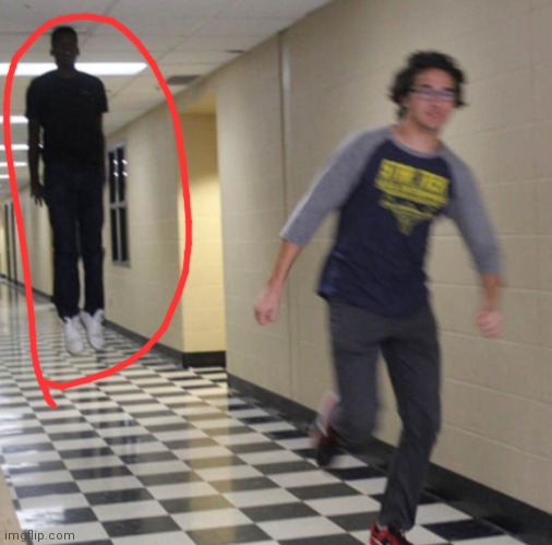 Floating Black Guy | image tagged in floating black guy | made w/ Imgflip meme maker