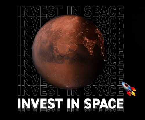 Invest in space Blank Meme Template