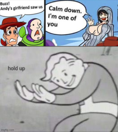 found on r/HolUp | image tagged in fallout hold up | made w/ Imgflip meme maker