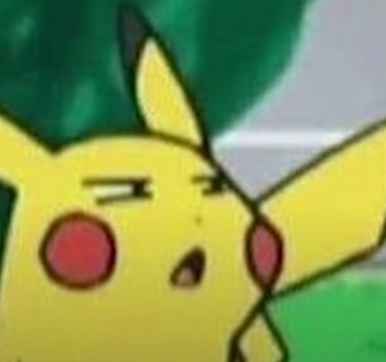 High Quality confused pikachu Blank Meme Template