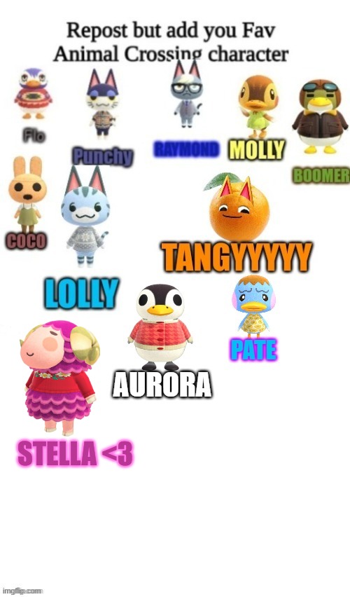 Stella, my beloved | STELLA <3 | image tagged in acnh,stella,favourite villagers,repost | made w/ Imgflip meme maker