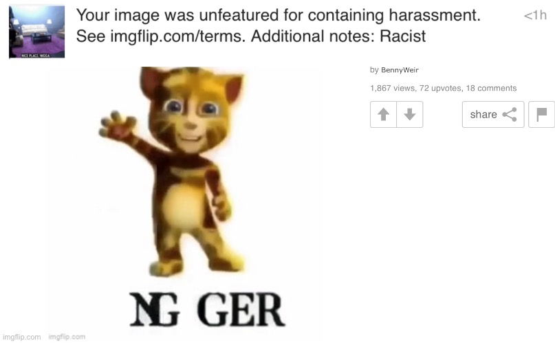 lmao this post isnt unfeatured for being as well lmao | made w/ Imgflip meme maker