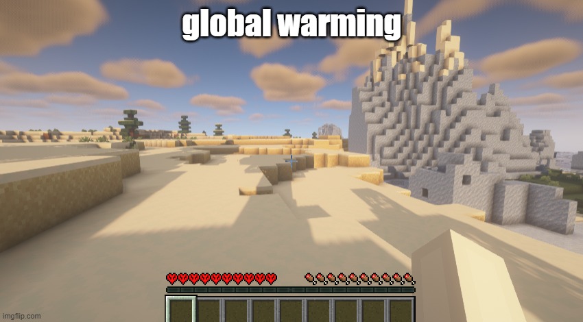 ok |  global warming | made w/ Imgflip meme maker