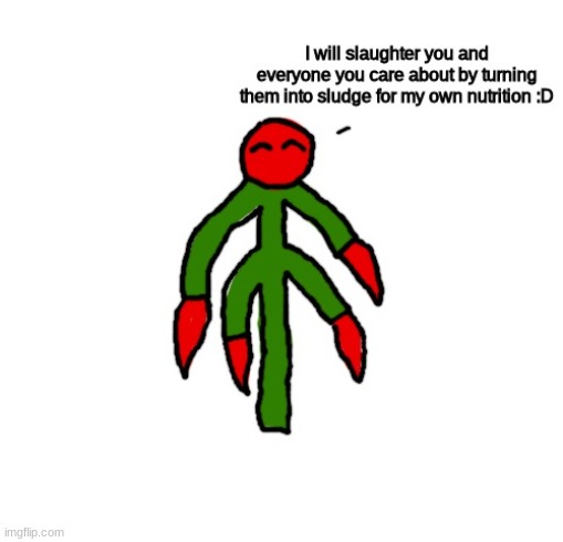 edgy zombie-eating plant lmfao | made w/ Imgflip meme maker