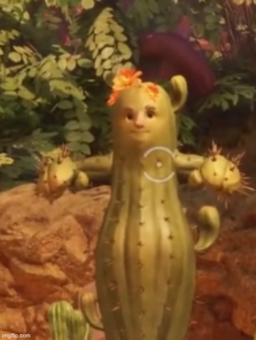 mancactus | image tagged in it takes two | made w/ Imgflip meme maker