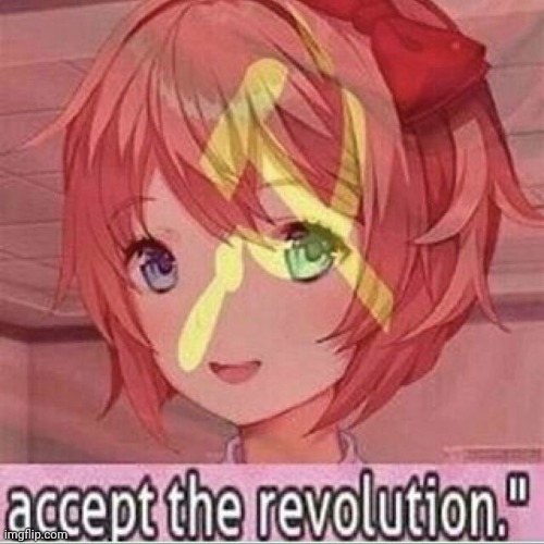 Sayori is a commie?! | made w/ Imgflip meme maker