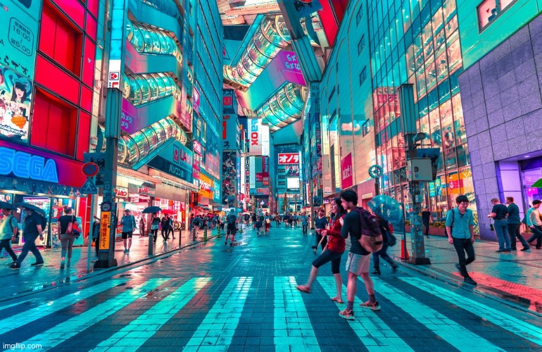 Tokyo, Japan | image tagged in tokyo,japan,cool places,enjoy | made w/ Imgflip meme maker