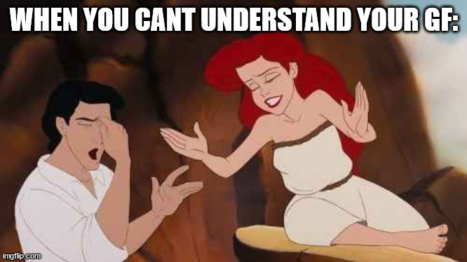 Your Wrong! | WHEN YOU CANT UNDERSTAND YOUR GF: | image tagged in your wrong | made w/ Imgflip meme maker