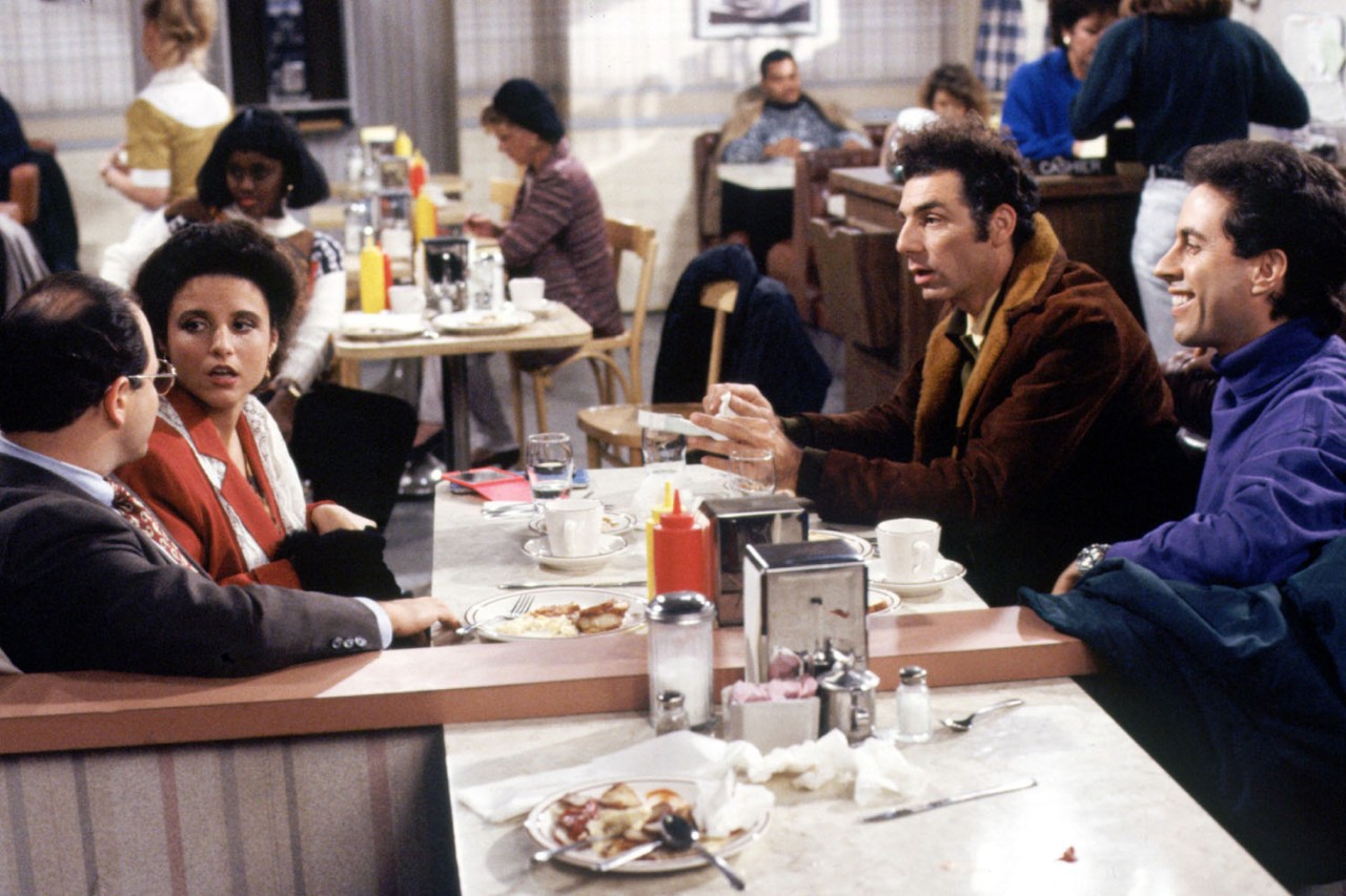 High Quality Seinfeld diner Blank Meme Template