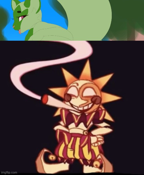 i need holy water | image tagged in sun smoking a fat blunt | made w/ Imgflip meme maker