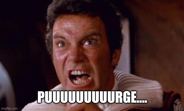 khan | PUUUUUUUUURGE.... | image tagged in khan | made w/ Imgflip meme maker