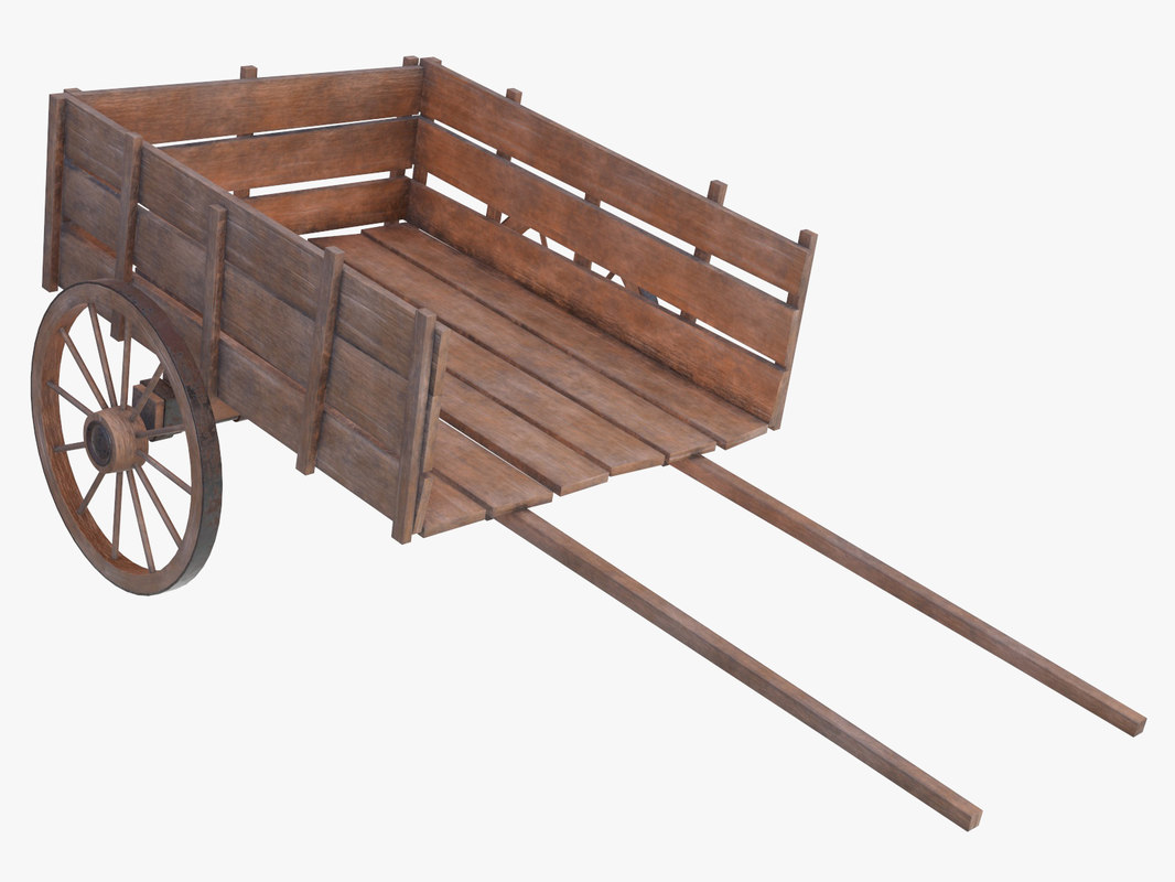 Wooden Cart Blank Meme Template