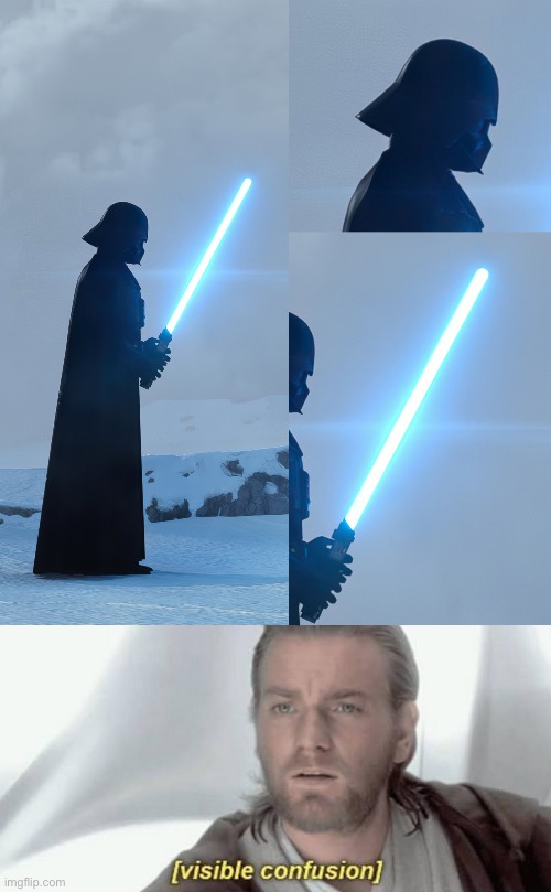 image tagged in visible confusion,memes,funny,darth vader,luke skywalker,darth vader luke skywalker | made w/ Imgflip meme maker