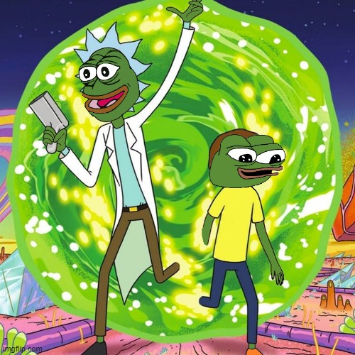 Pepe Rick & Apu Morty | image tagged in rick and morty | made w/ Imgflip meme maker