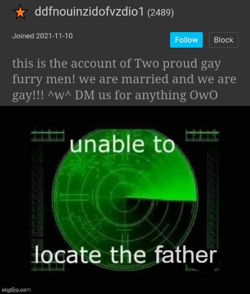 image tagged in unable to locate the father | made w/ Imgflip meme maker