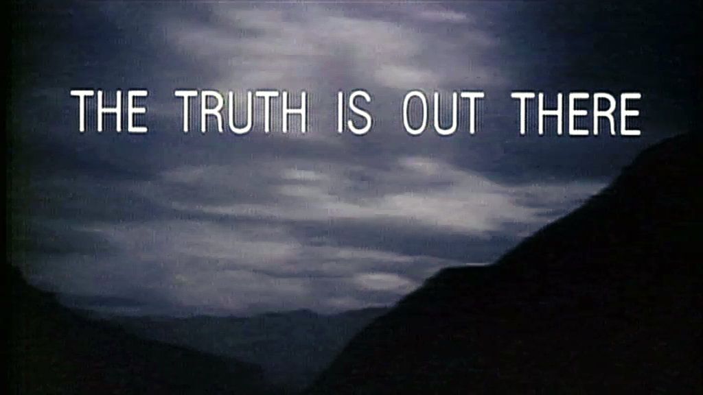 The X-Files the truth is out there Blank Meme Template