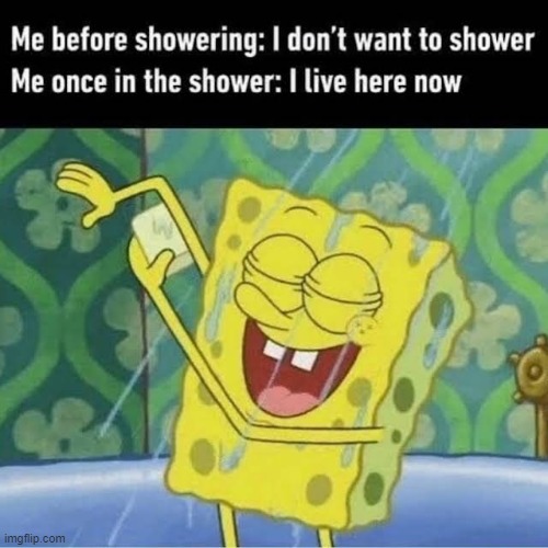 True Story | image tagged in shower | made w/ Imgflip meme maker