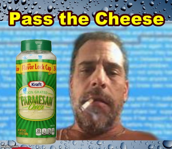 Pass the Cheese Please Says Hunter | image tagged in hunter biden,memes,cheese | made w/ Imgflip meme maker