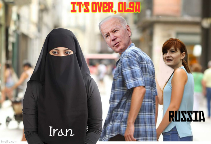 What Oil Shortage? | IT'S OVER, OLGA | image tagged in biden,traitor,traitor joe | made w/ Imgflip meme maker