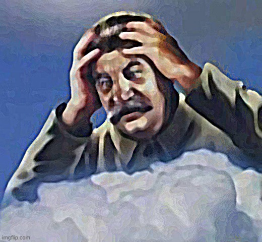 Worrying Stalin | image tagged in worrying stalin | made w/ Imgflip meme maker