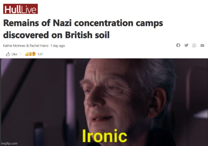 image tagged in palpatine ironic text,ww2 | made w/ Imgflip meme maker