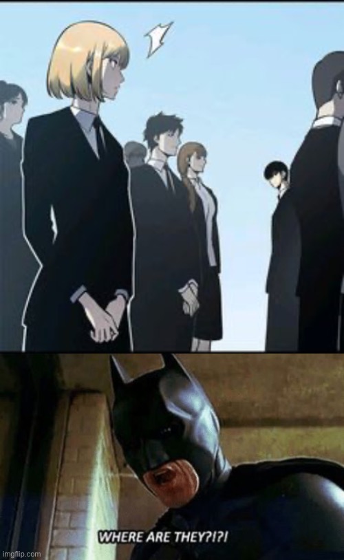 Only solo leveling fans would understand | image tagged in batman where are they 12345 | made w/ Imgflip meme maker